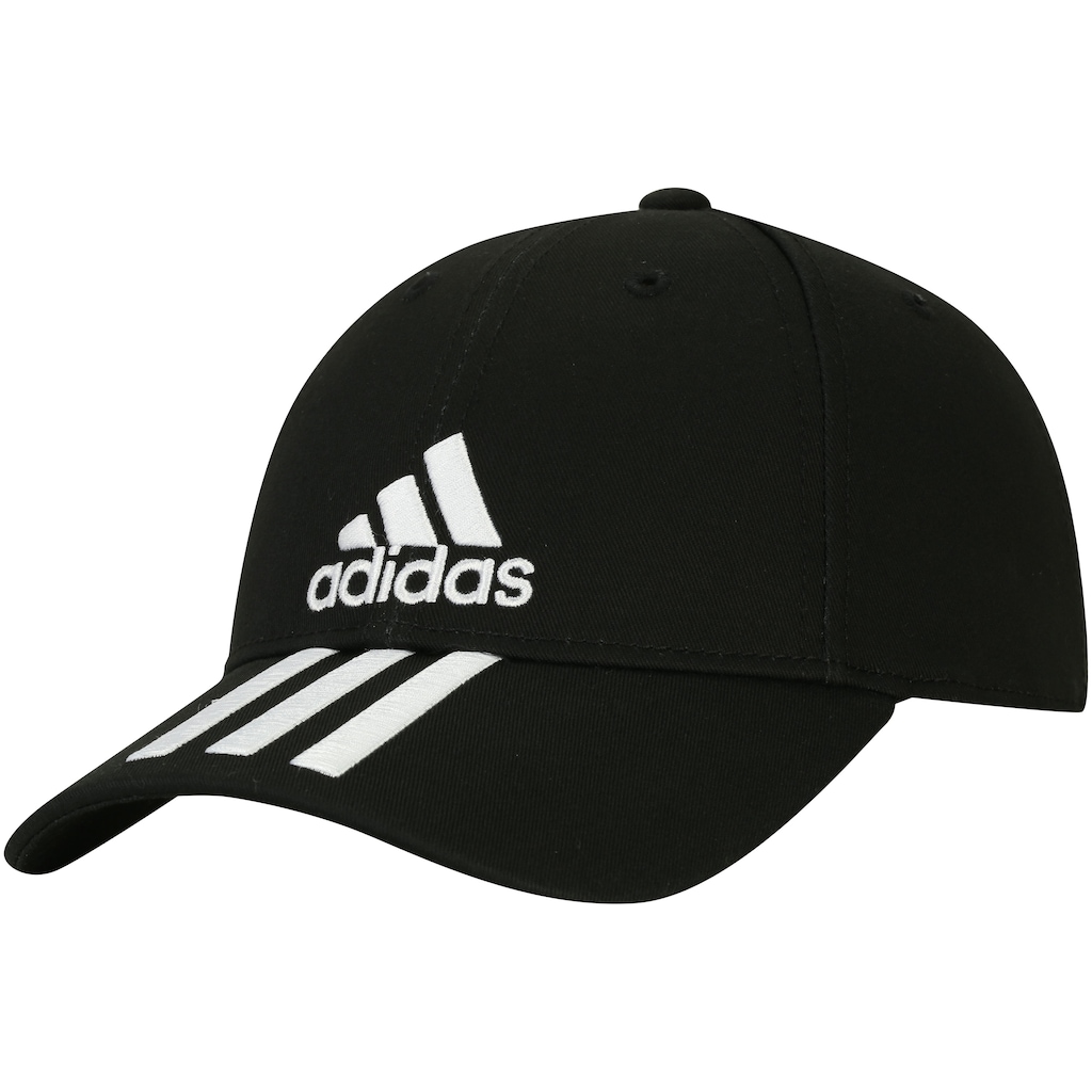 Boné Aba Curva adidas Essentials 3S Cotton - Strapback - Adulto - Foto 1