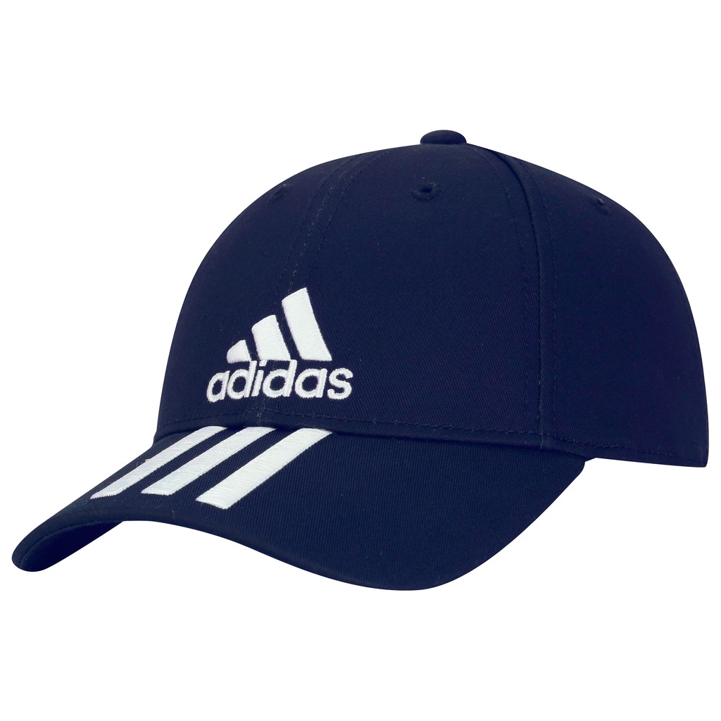 Boné Aba Curva adidas Essentials 3S Cotton - Strapback - Adulto - Foto 1