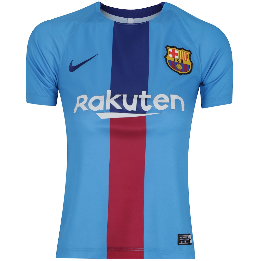 Camisa de Treino Barcelona 19/20 Nike - Infantil - Foto 1