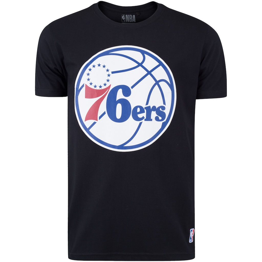 Camiseta NBA Philadelphia 76Ers Big Logo - Masculina - Foto 1