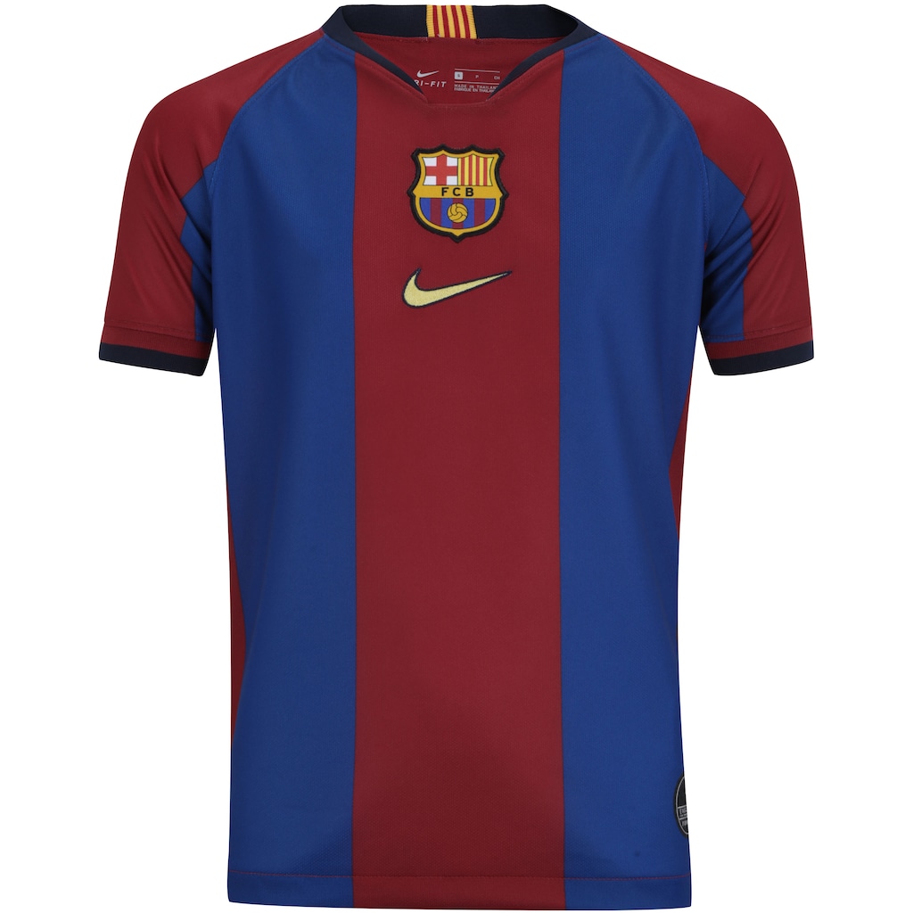 Camisa Barcelona Especial Nike - Infantil - Foto 1