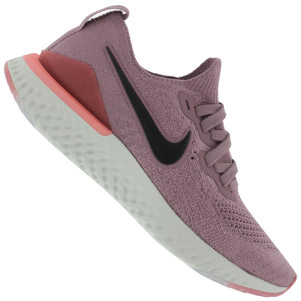 Tênis Nike Epic React Flyknit 2 - Feminino - Foto 1