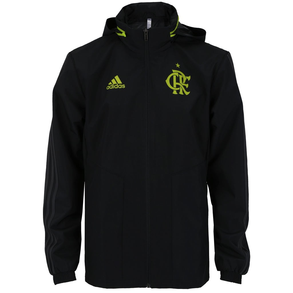 Jaqueta de Chuva do Flamengo 2019 com Capuz adidas - Masculina - Foto 1