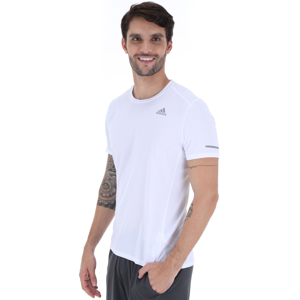 Camiseta adidas Run - Masculina - Foto 2
