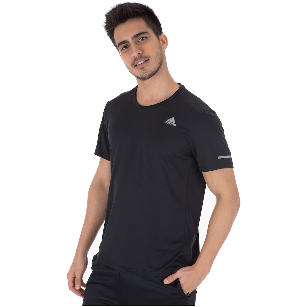 Camiseta adidas Run - Masculina - Foto 2