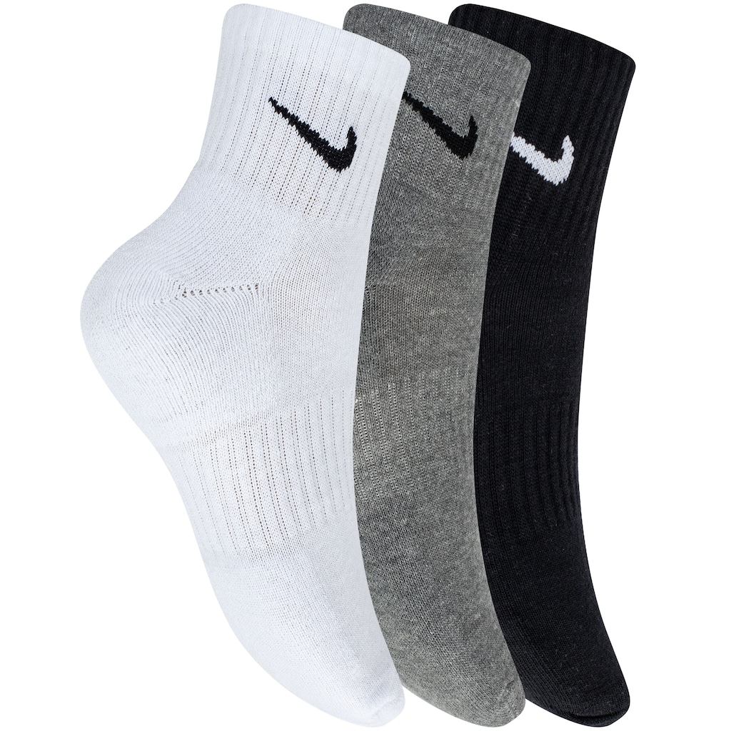 Imagem 2 do produto Kit de Meias Nike Everyday Cushion Ankle com 3 Pares - Adulto