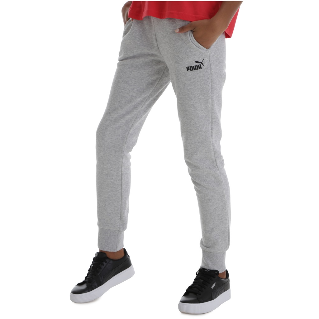 Calça de Moletom Puma Essentials Sweat FL CL - Feminina - Foto 1