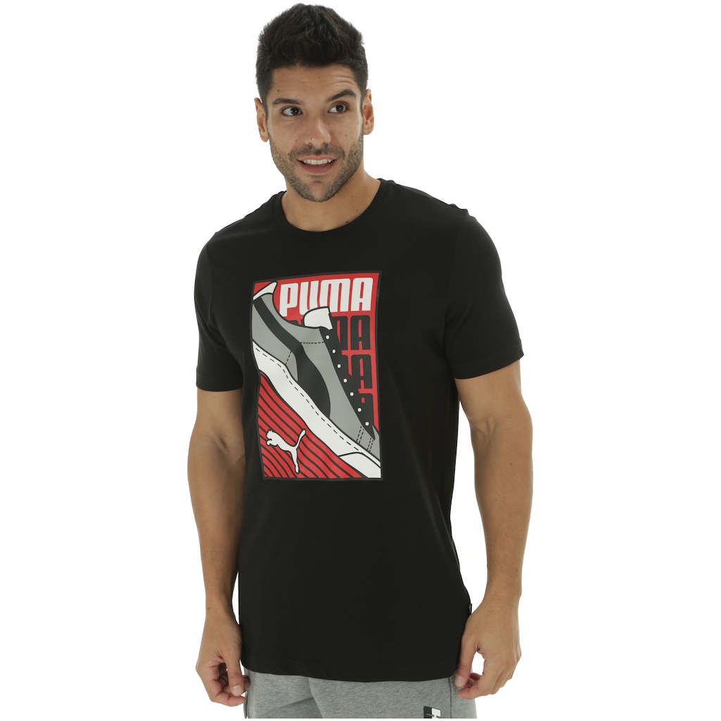Camiseta Puma Sneaker - Masculina - Foto 2