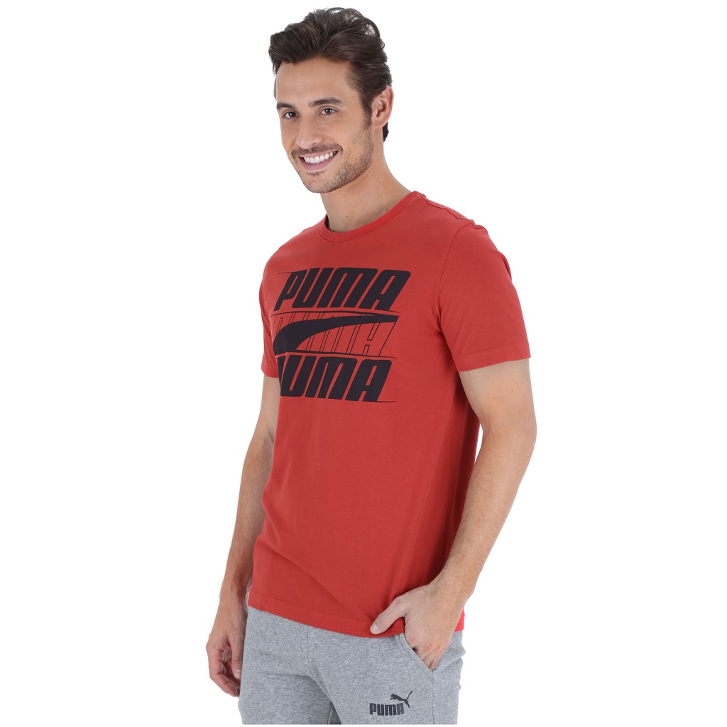 Camiseta Puma Rebel Basic - Masculina - Foto 2