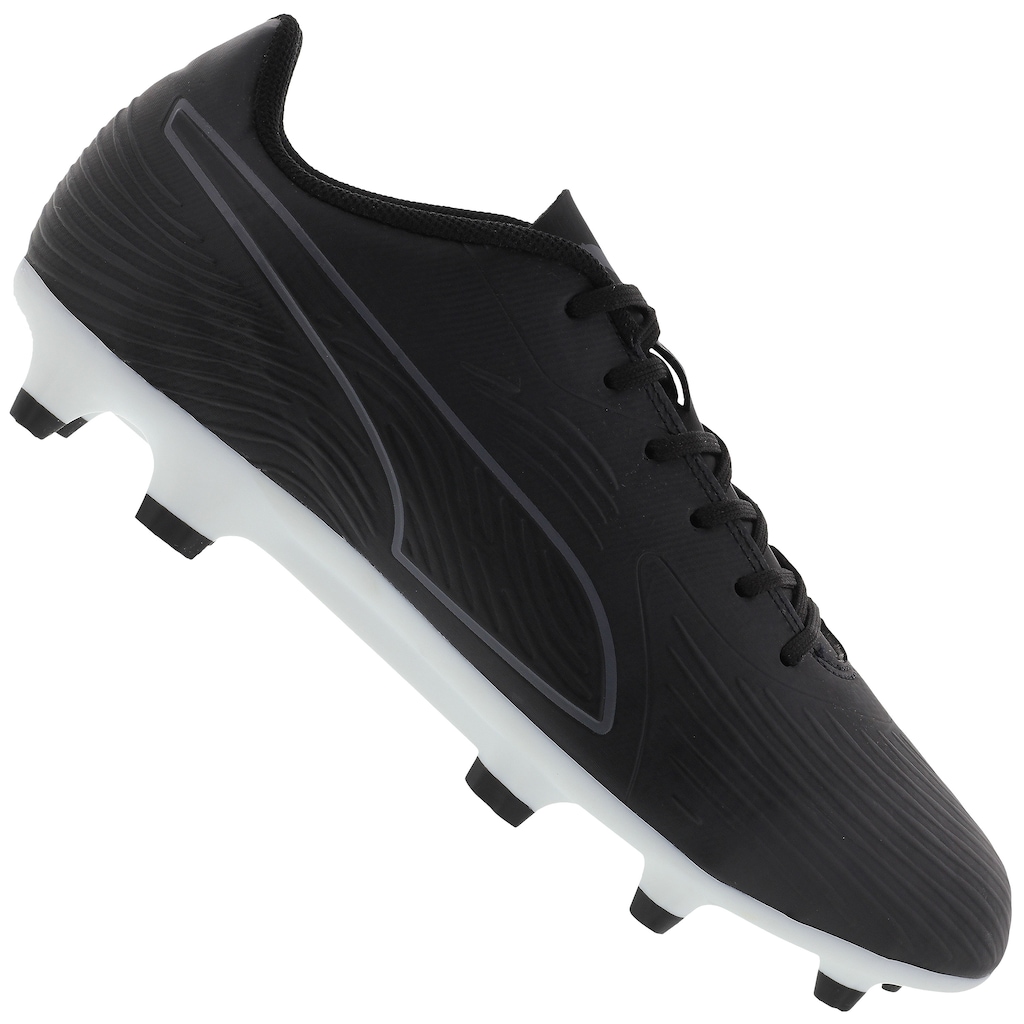 Chuteira de Campo Puma One 19.4 FG/AG - Adulto - Foto 1