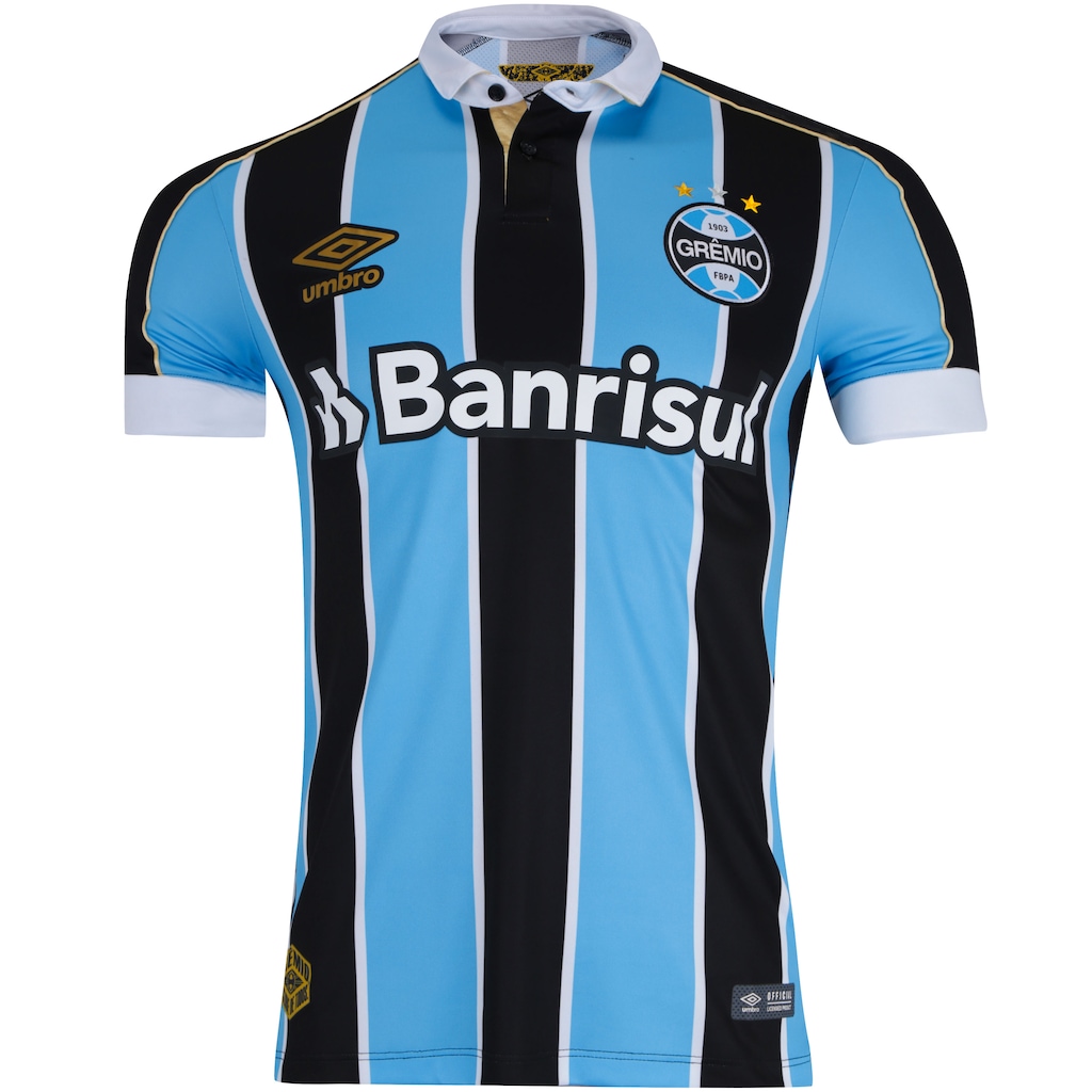 Camisa do Grêmio I 2019 Umbro - Masculina - Foto 1