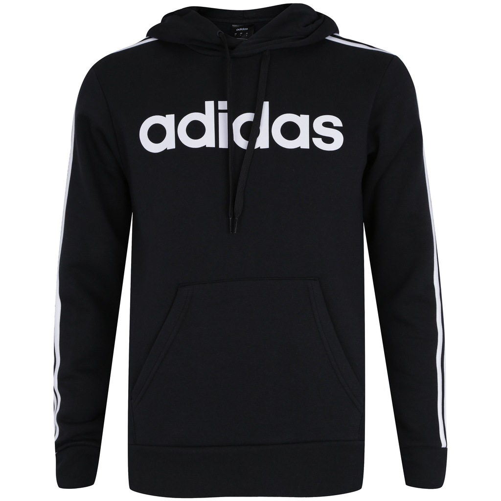 Blusão de Moletom com Capuz adidas 3S PO FL - Masculino - Foto 2
