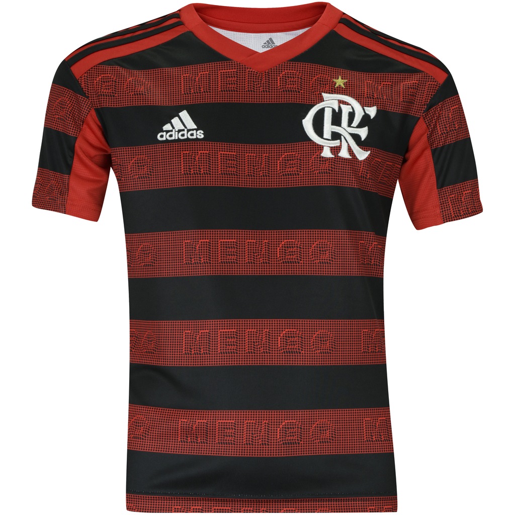 Camisa do Flamengo I 2019 adidas - Infantil - Foto 1