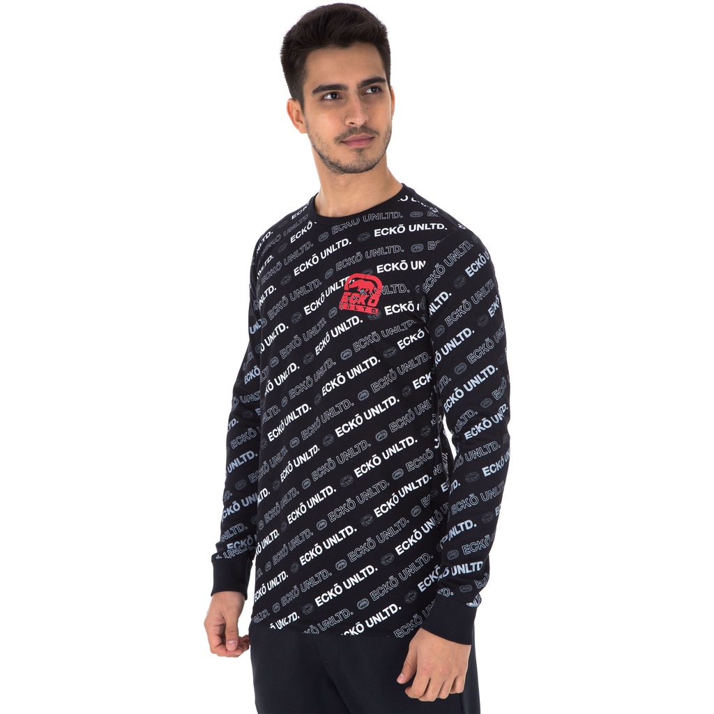 Camiseta Manga Longa Ecko Especial E536A - Masculina - Foto 2