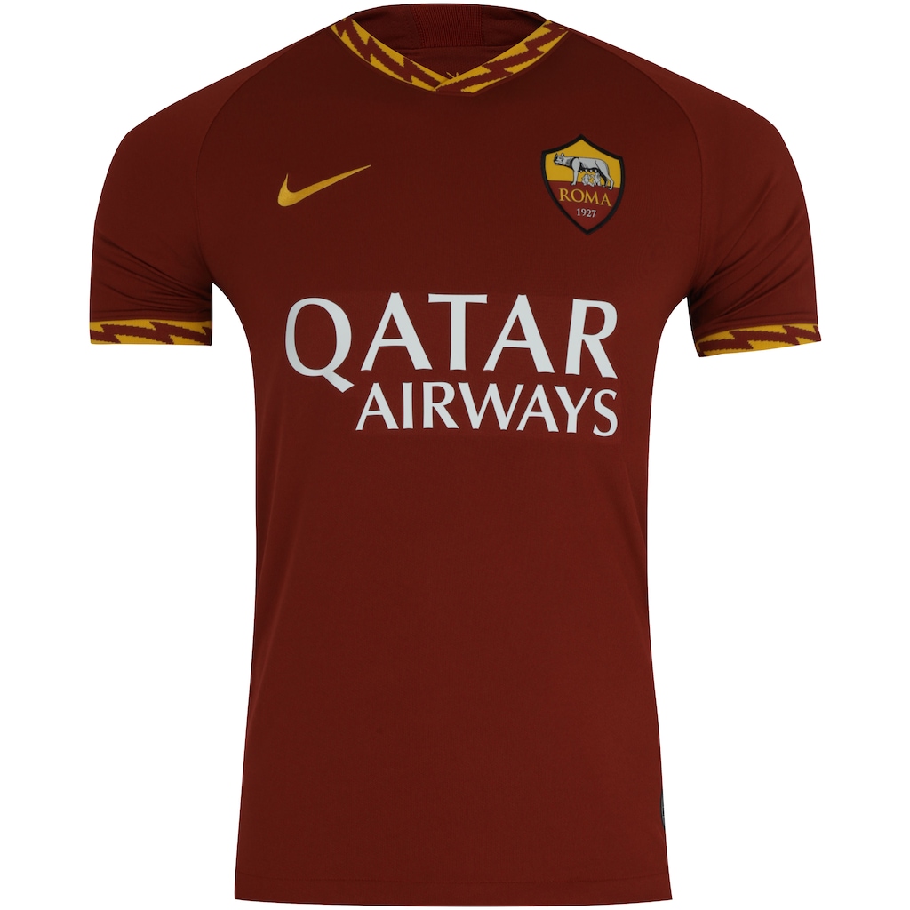 Camisa Roma I 19/20 Nike - Masculina - Foto 1