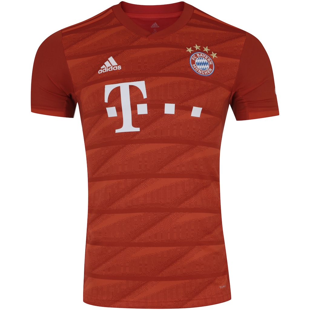 Camisa Bayern de Munique I 19/20 adidas - Masculina - Foto 1