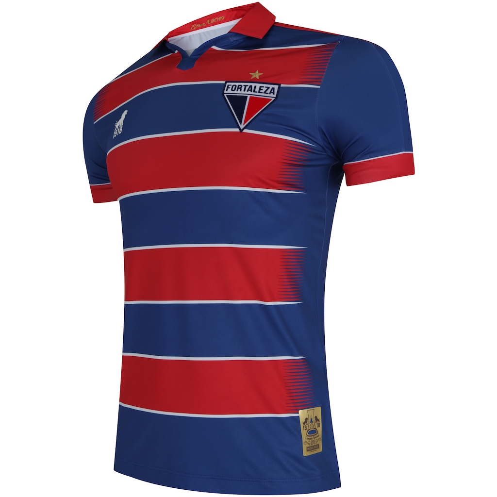 Imagem 3 do produto Camisa do Fortaleza Tradição I 2019 nº 18 Leão - Masculina