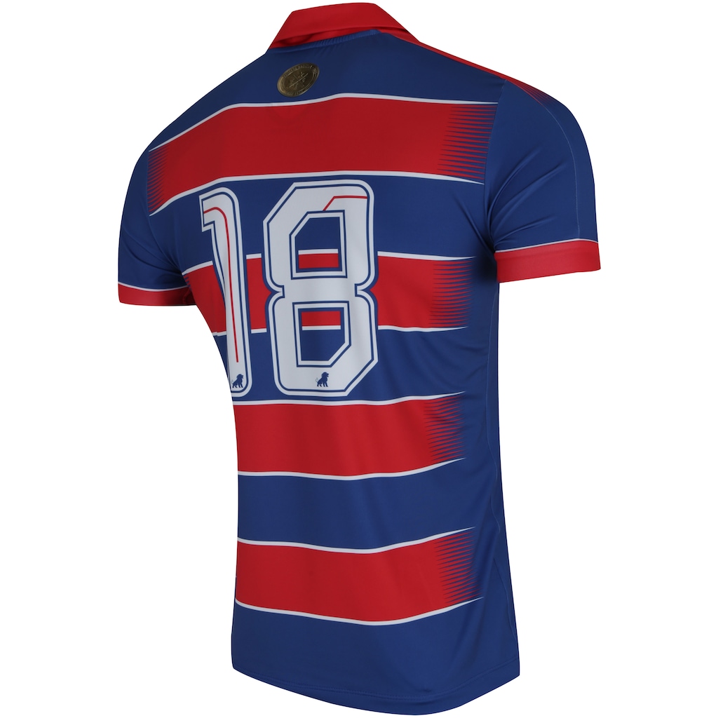 Imagem 4 do produto Camisa do Fortaleza Tradição I 2019 nº 18 Leão - Masculina