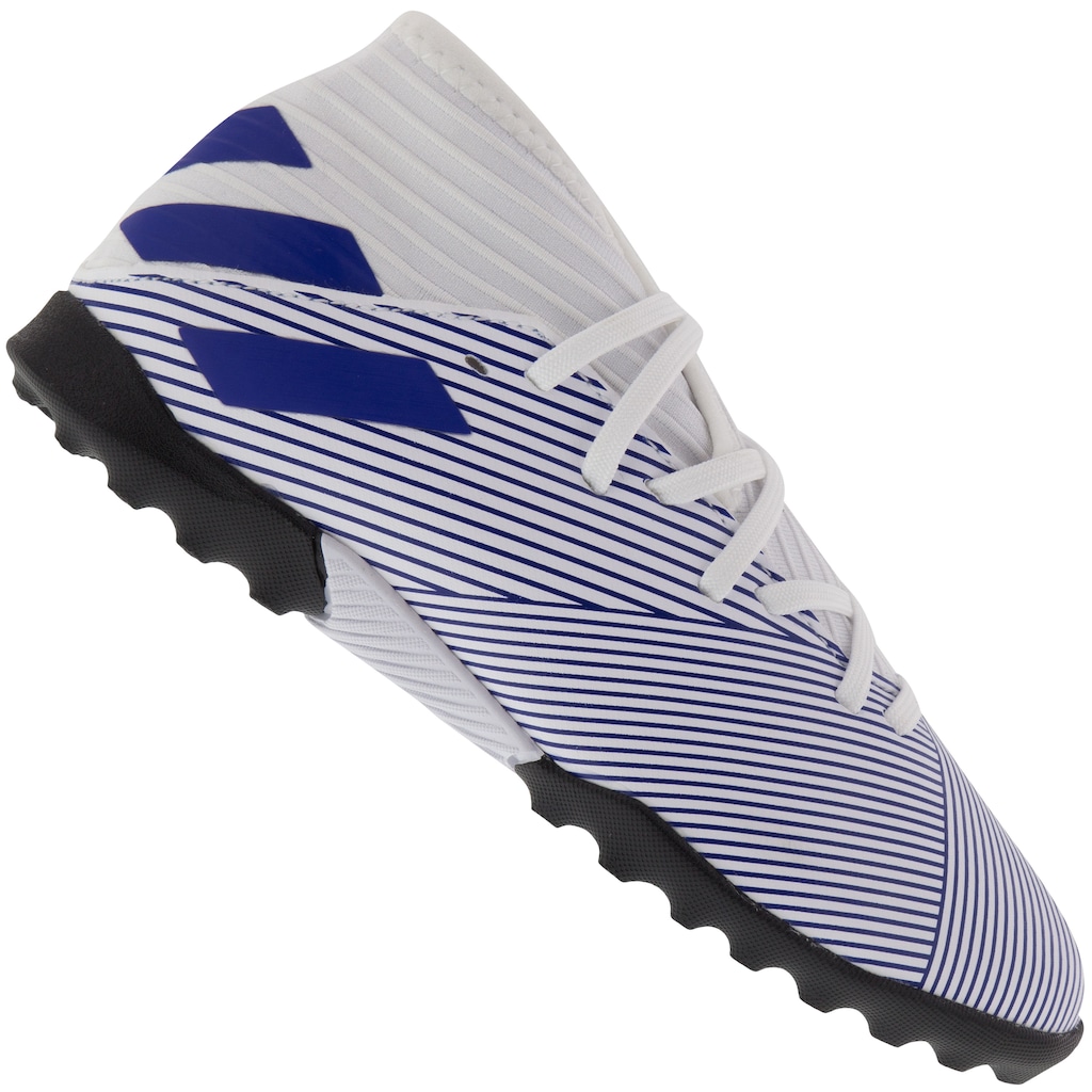 Chuteira Society adidas Nemeziz 19.3 TF - Infantil - Foto 1