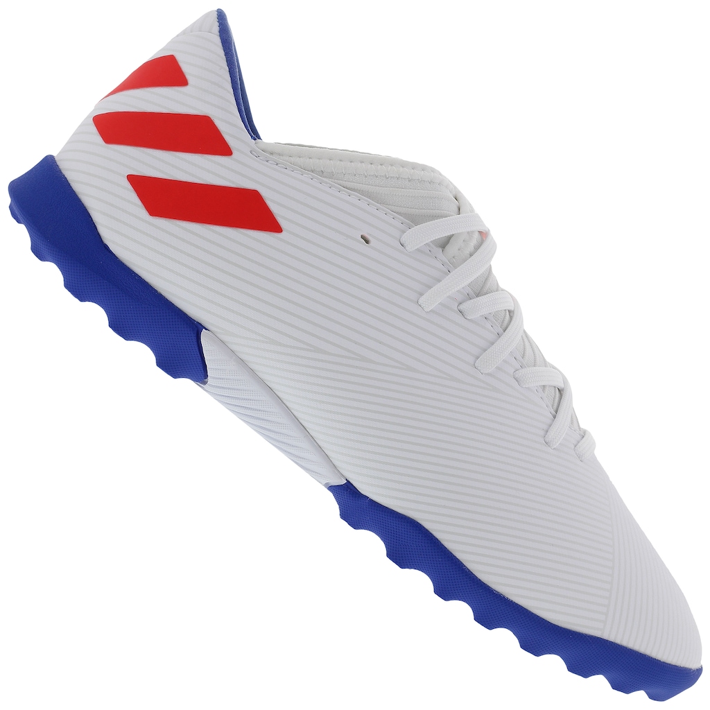 Chuteira Society adidas Nemeziz Messi 19.3 TF - Infantil - Foto 1