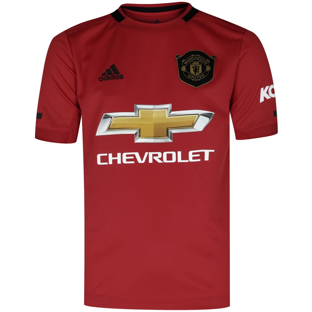 Camisa Manchester United I 19/20 adidas - Infantil - Foto 1