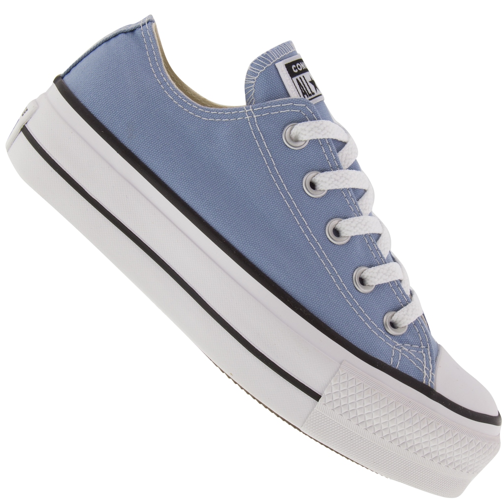 Tênis Converse All Star Chuck Taylor Plataforma - Feminino - Foto 1