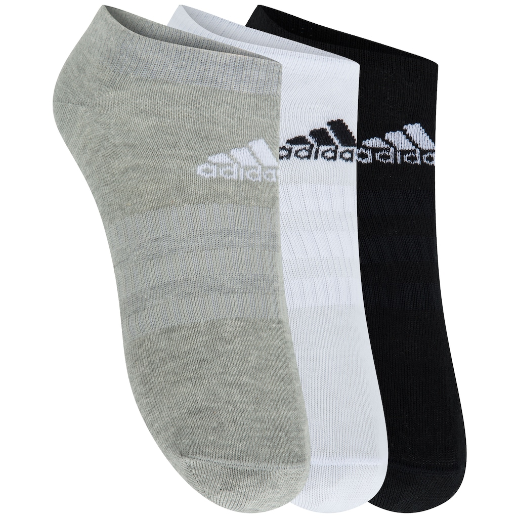 Imagem 2 do produto Kit de Meias adidas Ligth Low com 3 Pares - 39 a 42 - Adulto