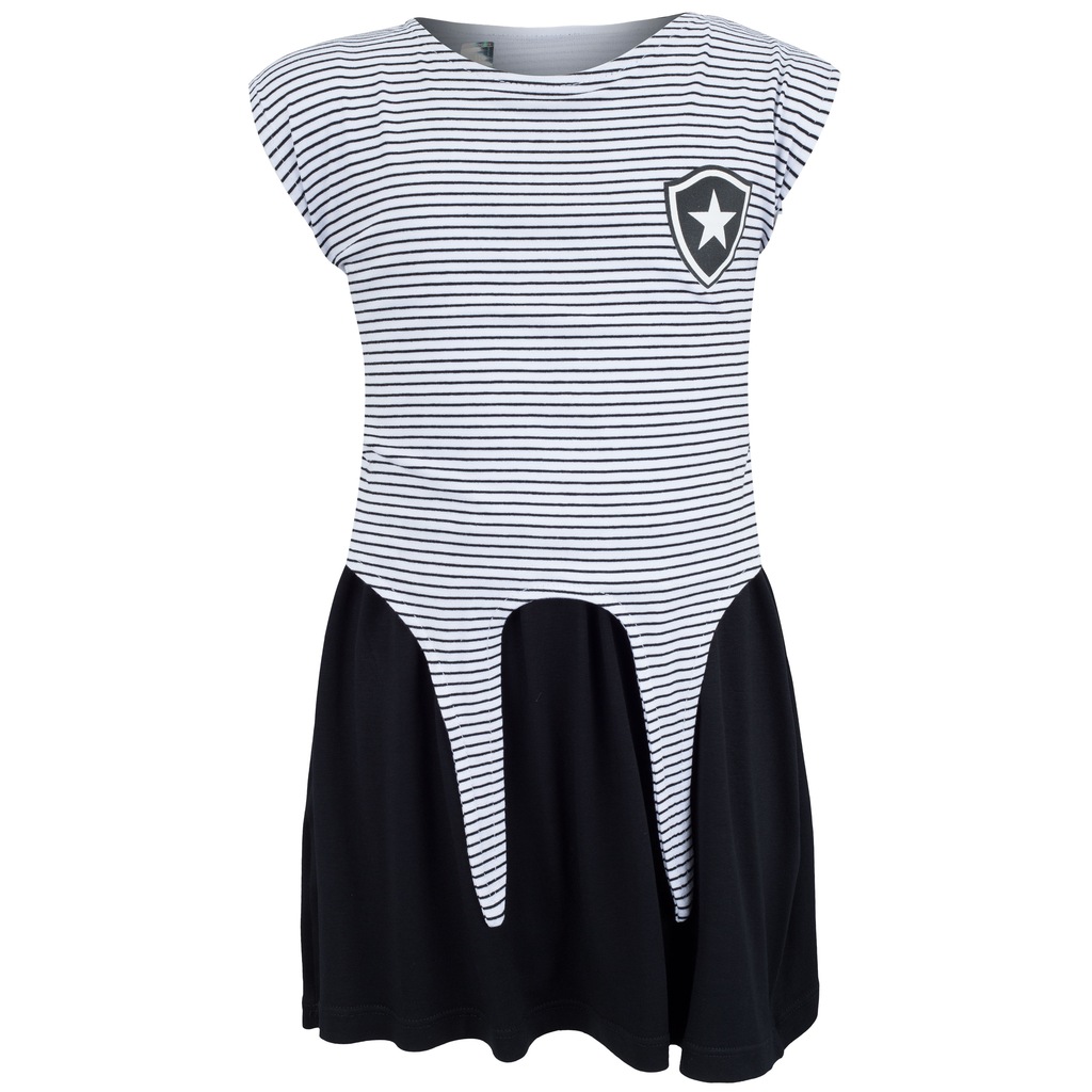 Vestido do Botafogo Pop 19 - Infantil - Foto 1