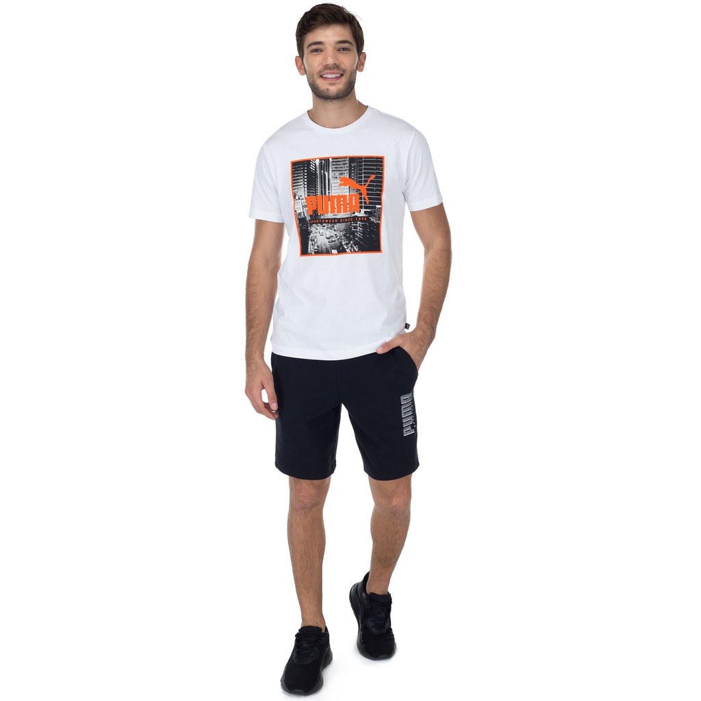 Camiseta Puma Photo Street - Masculina - Foto 4
