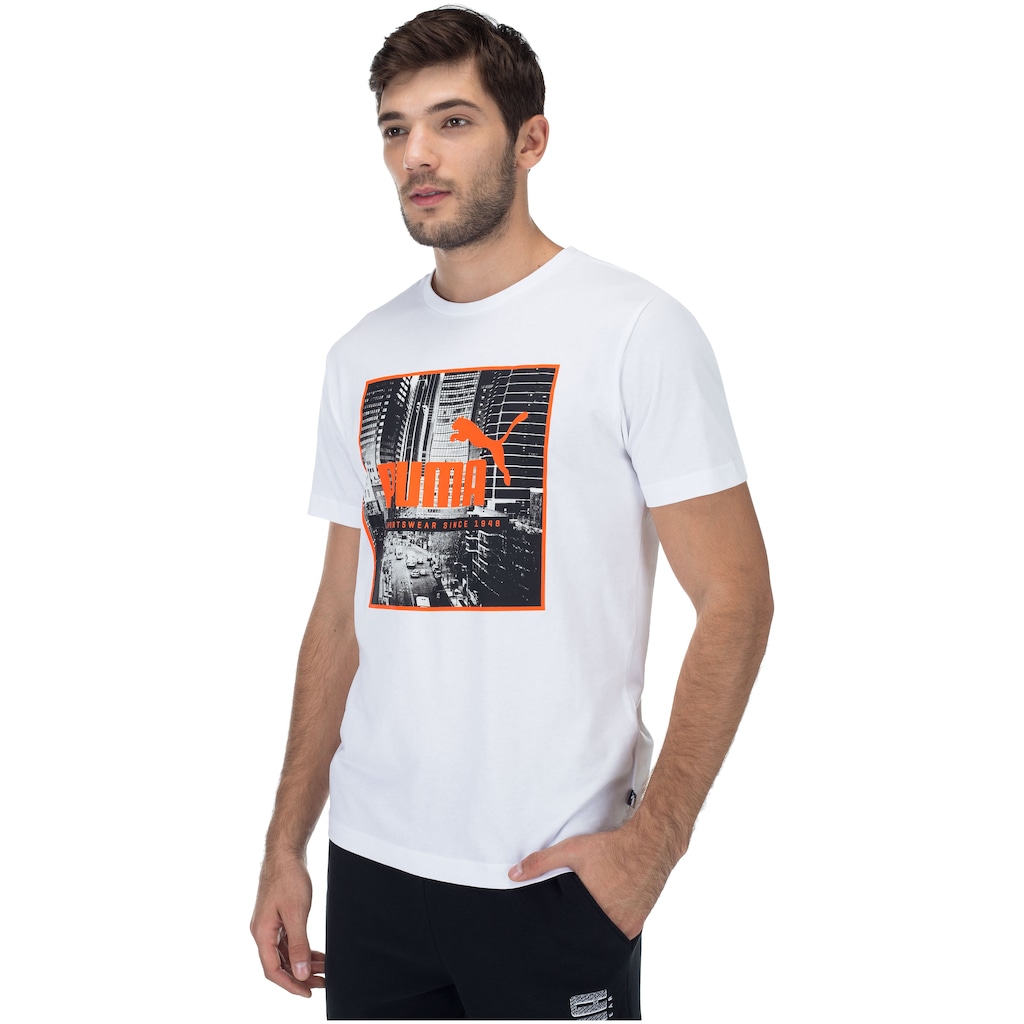 Camiseta Puma Photo Street - Masculina - Foto 2