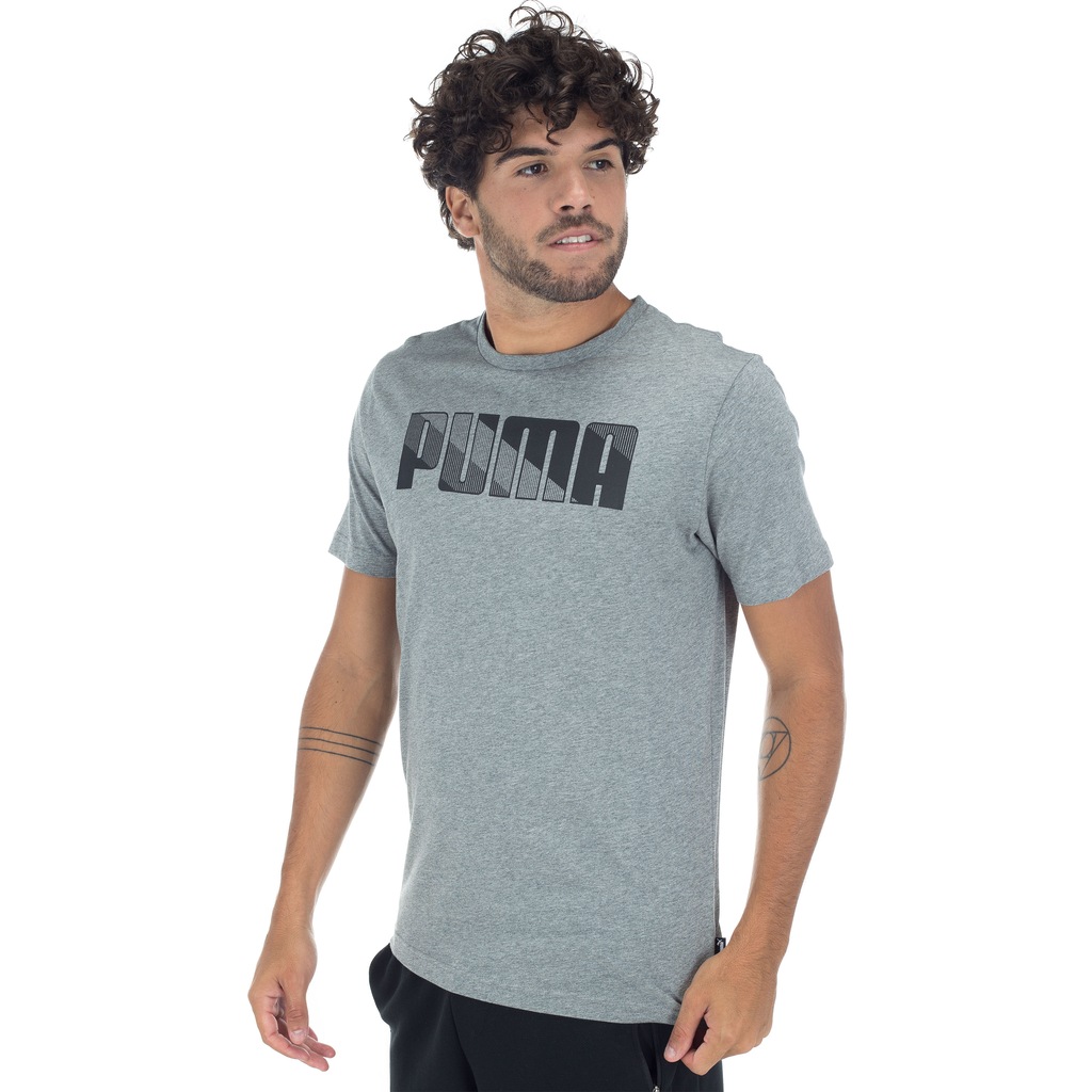Camiseta Puma Brand Graphic - Masculina - Foto 2
