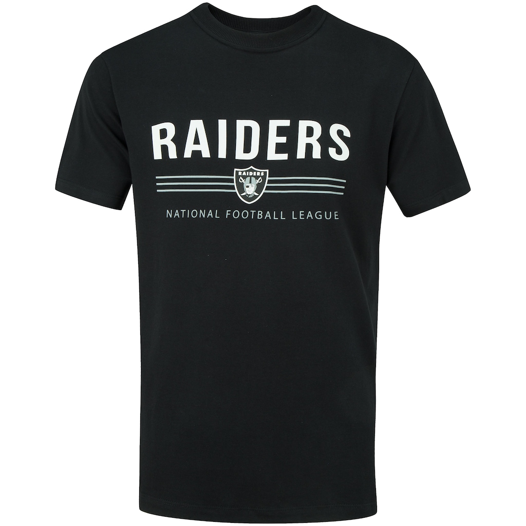 Camiseta New Era Oakland Raiders Essentials - Masculina - Foto 1