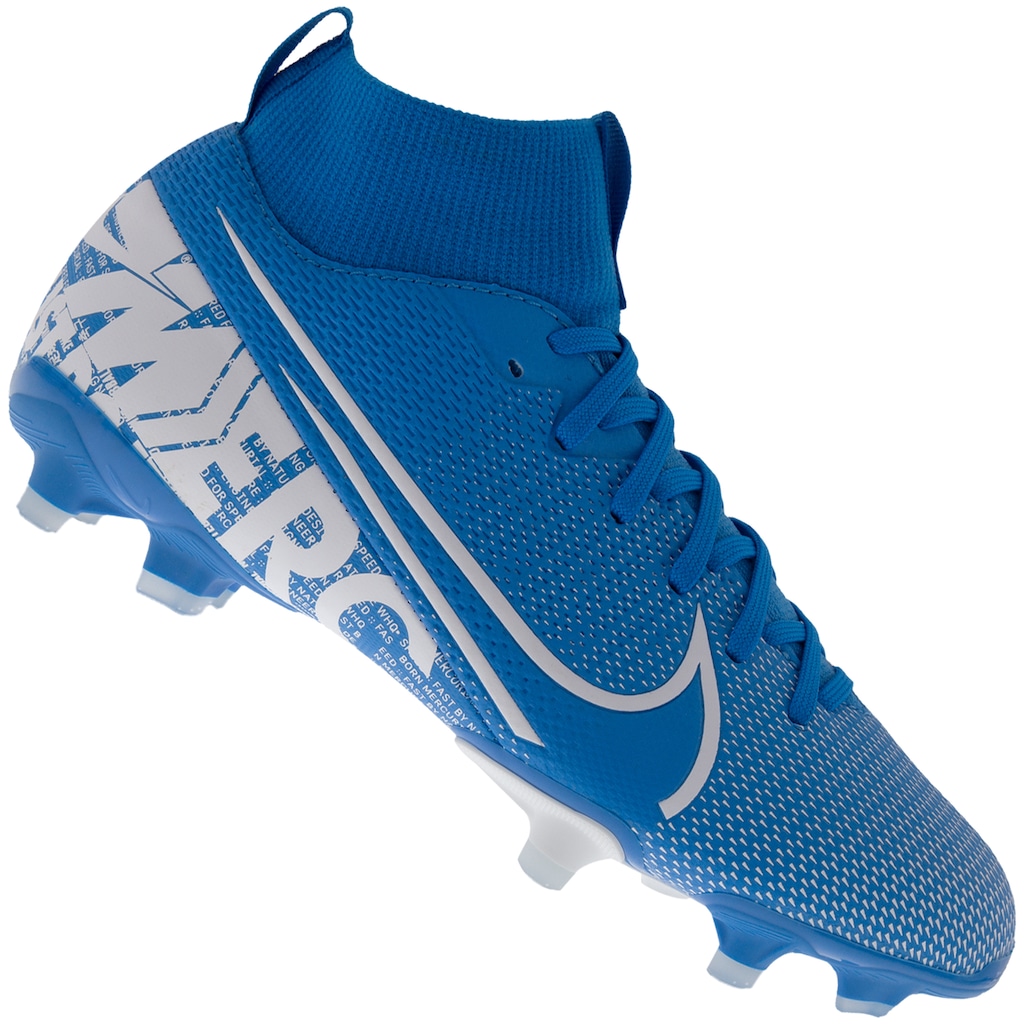 Chuteira de Campo Nike Mercurial Superfly 7 Academy FG/MG - Infantil - Foto 1