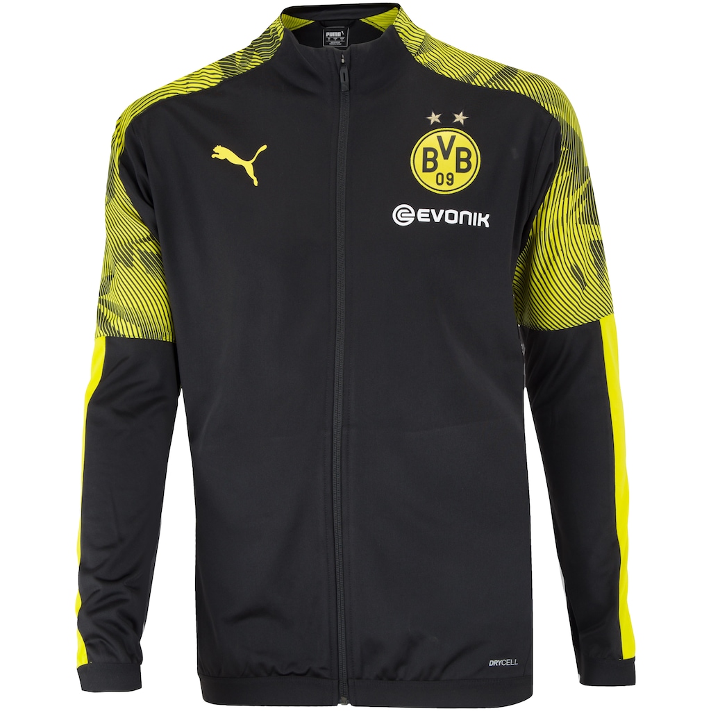 Jaqueta Borussia Dortmund 19/20 Puma - Masculina - Foto 1