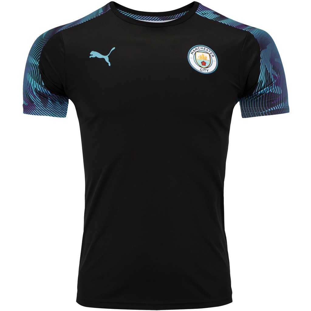 Camisa de Treino Manchester City 19/20 Puma - Masculina - Foto 1