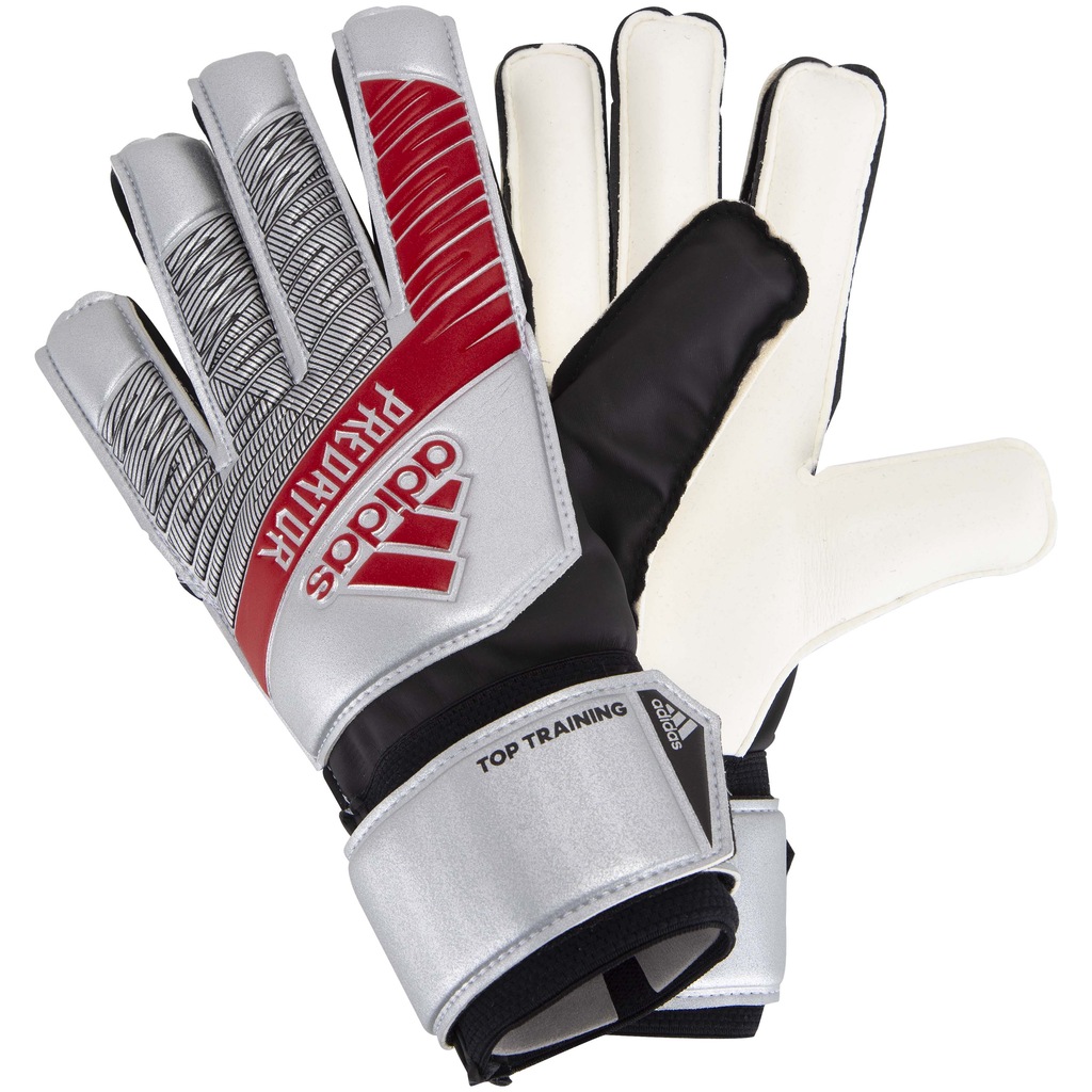 Luvas de Goleiro adidas Predator Top Training - Adulto - Foto 1