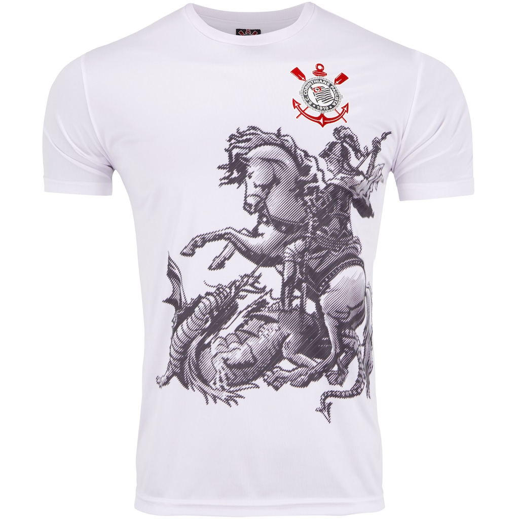 Camiseta do Corinthians São Jorge 19 - Masculina - Foto 1
