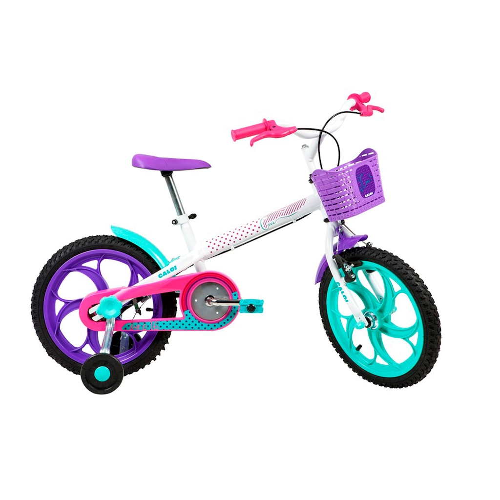Bicicleta Caloi Ceci - Aro 16 - Freios Cantilever - Feminina - Infantil - Foto 1