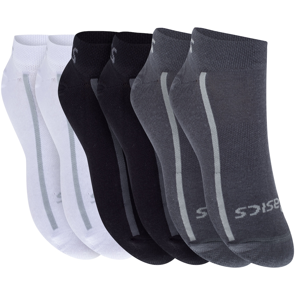 Imagem 4 do produto Kit de Meias Asics No Show Soft com 6 Pares - 34 Ao 38 - Feminino
