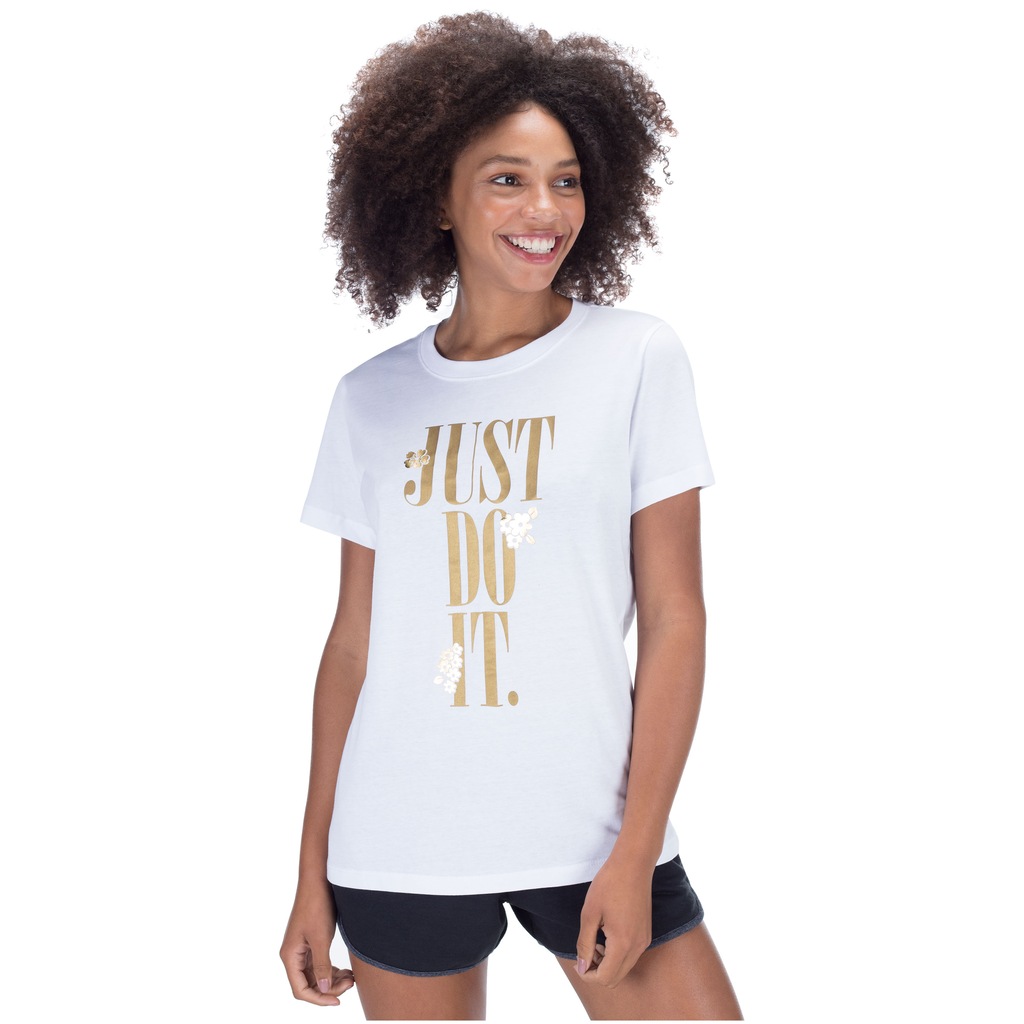 Camiseta Nike Sportwear Shine - Feminina - Foto 2