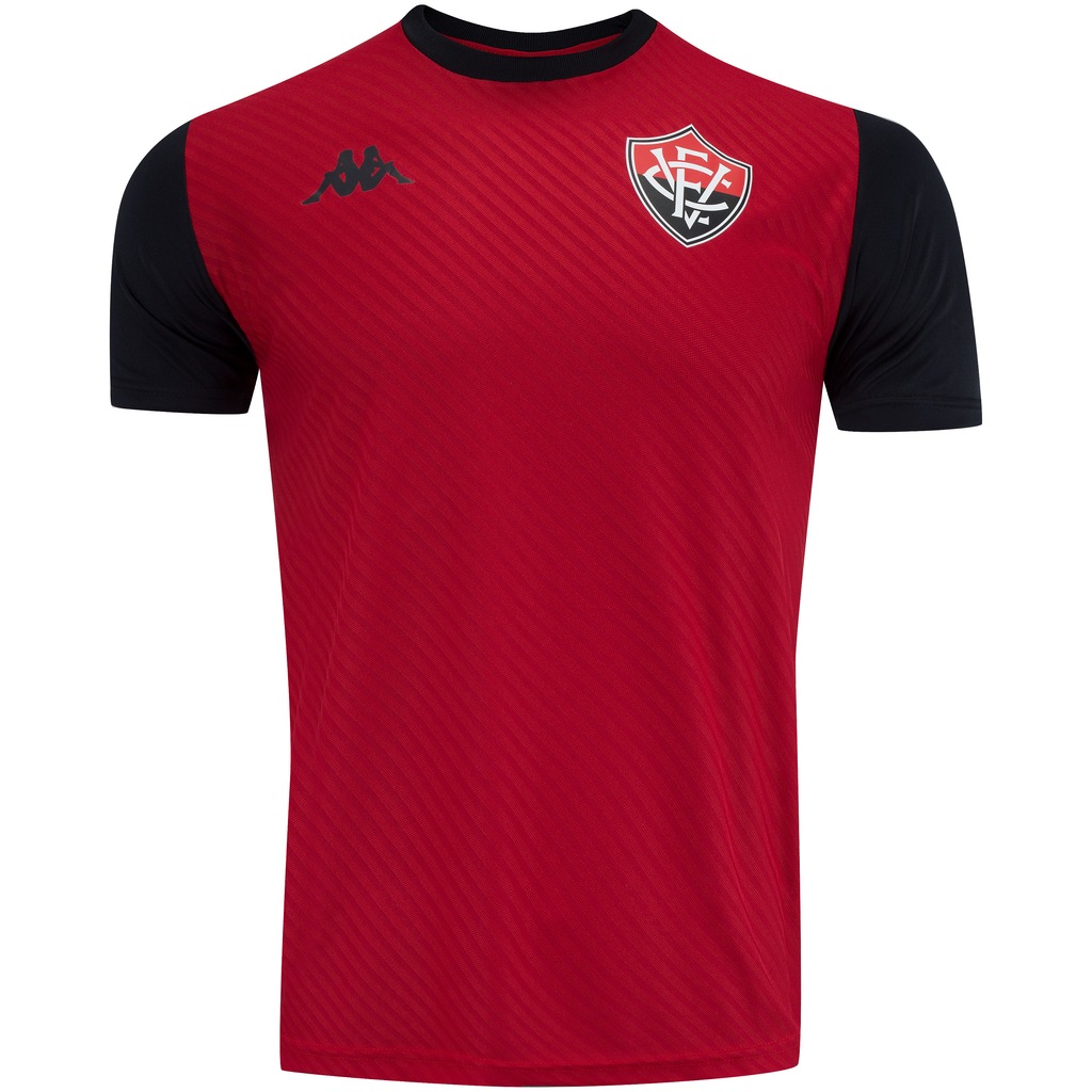 Camiseta do Vitória Jacquard Kappa - Masculina - Foto 1