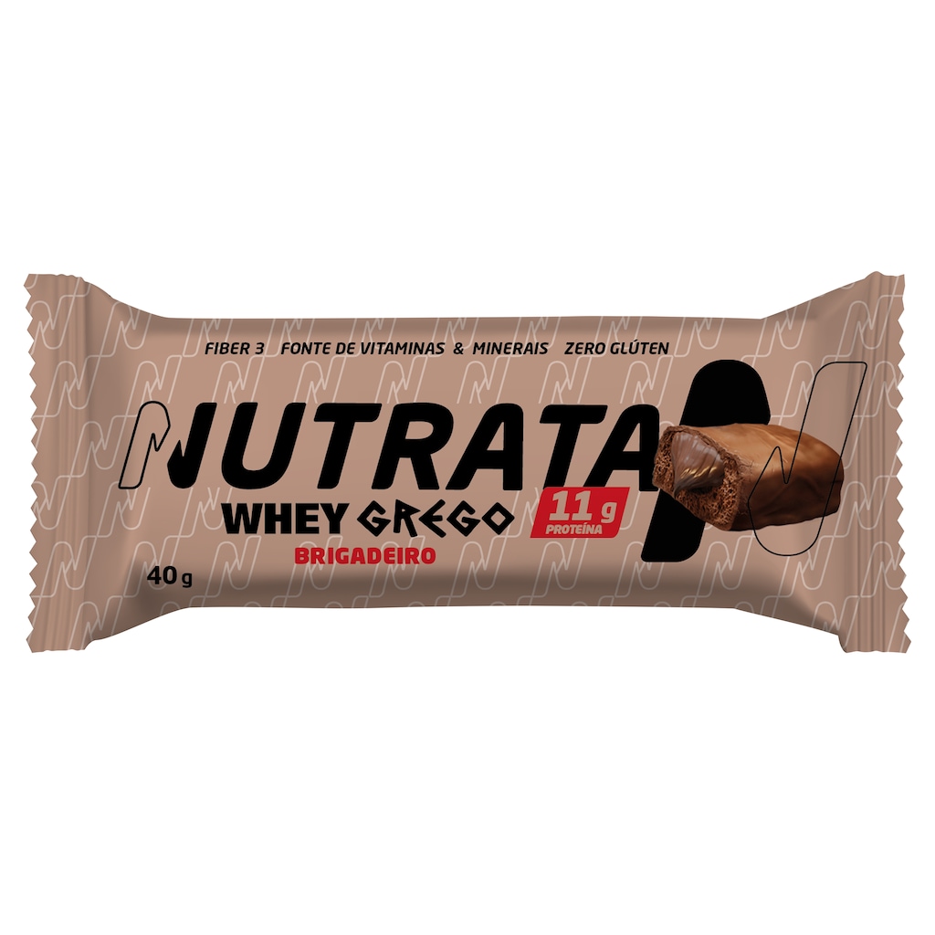 Whey Grego Bar Nutrata - Brigadeiro - 40g