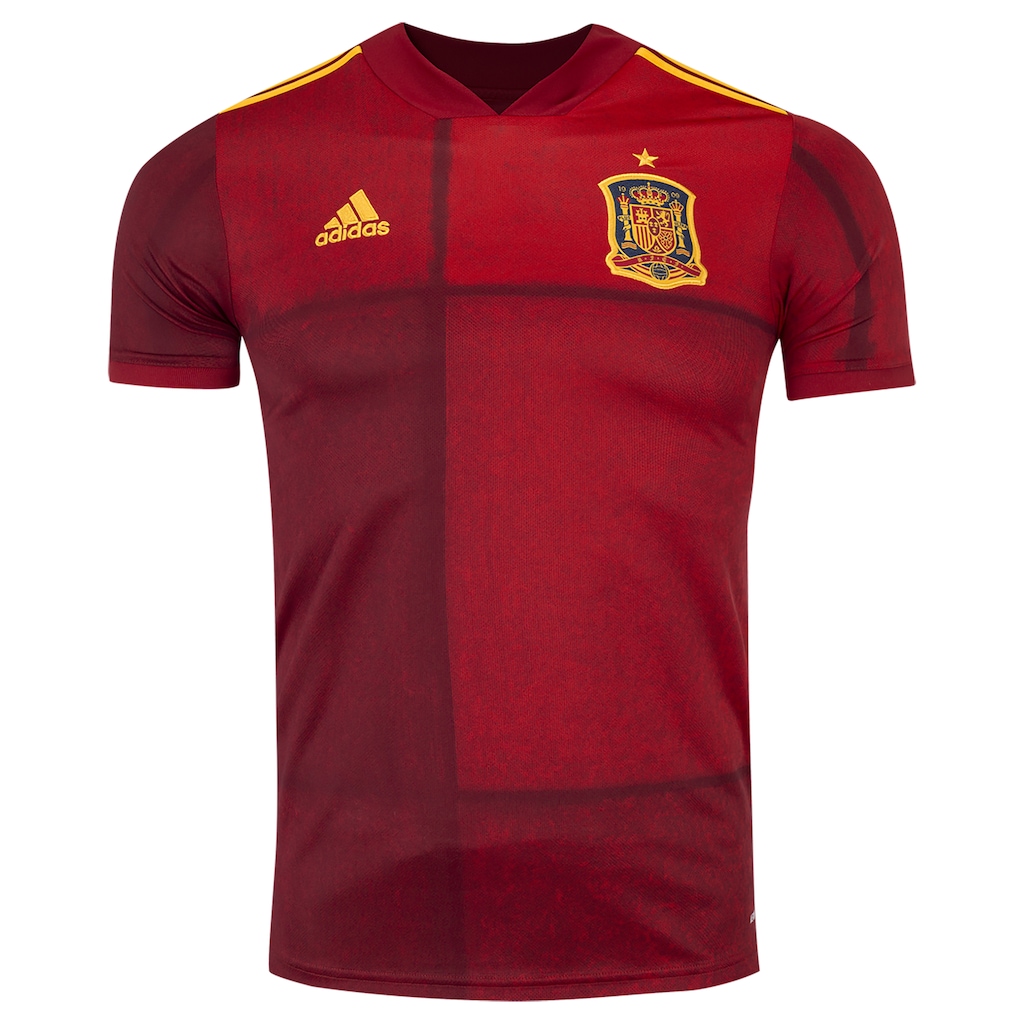 Camisa Espanha I 2020 adidas - Masculina - Foto 1