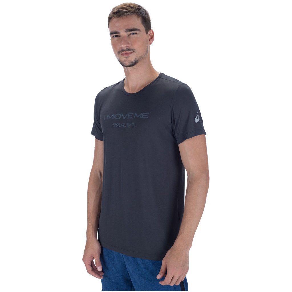 Camiseta Asics Move Me - Masculina - Foto 2