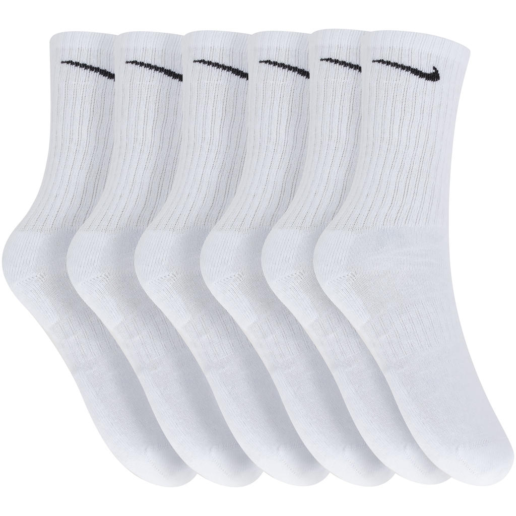 Kit de Meias Cano Alto Nike Everyday Cushioned Crew Adulto - Foto 1
