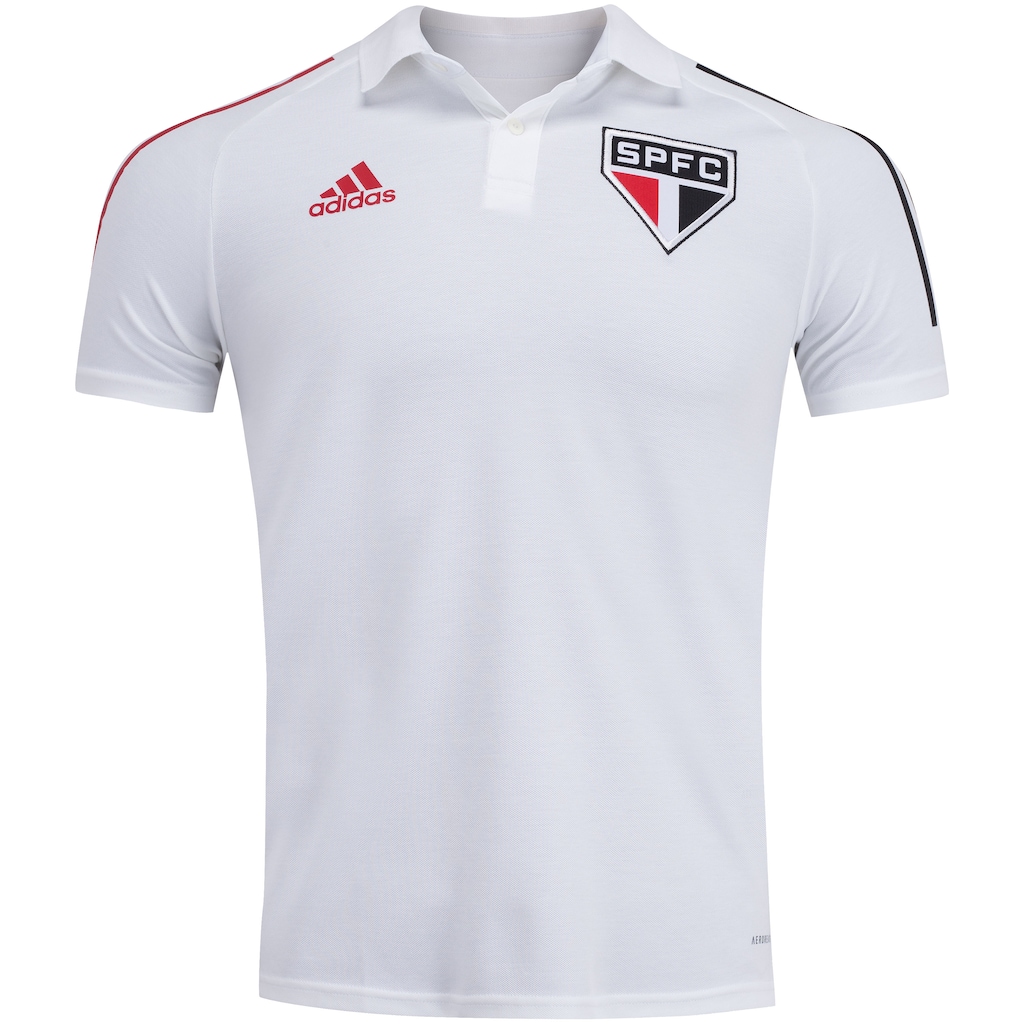 Camisa Polo do São Paulo 2020 adidas - Masculina - Foto 1