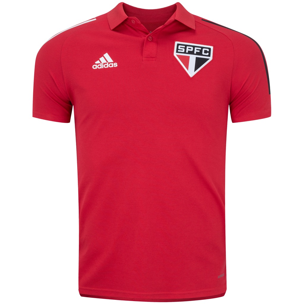Camisa Polo do São Paulo 2020 adidas - Masculina - Foto 1