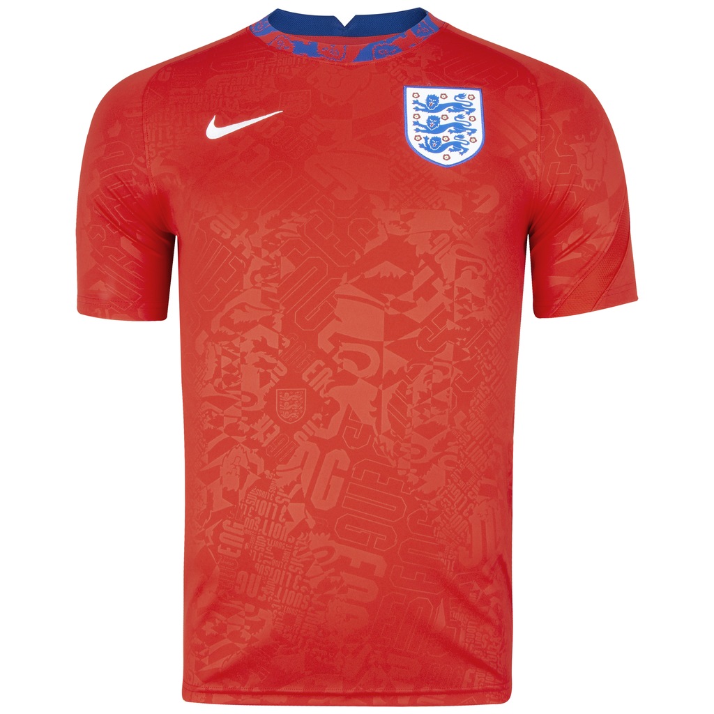 Camisa Pré-Jogo Seleção da Inglaterra 20/21 Nike - Masculina - Foto 1
