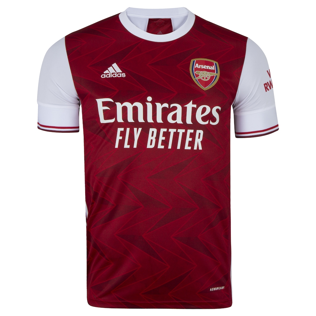 Camisa Arsenal I 20/21 adidas - Masculina | Centauro