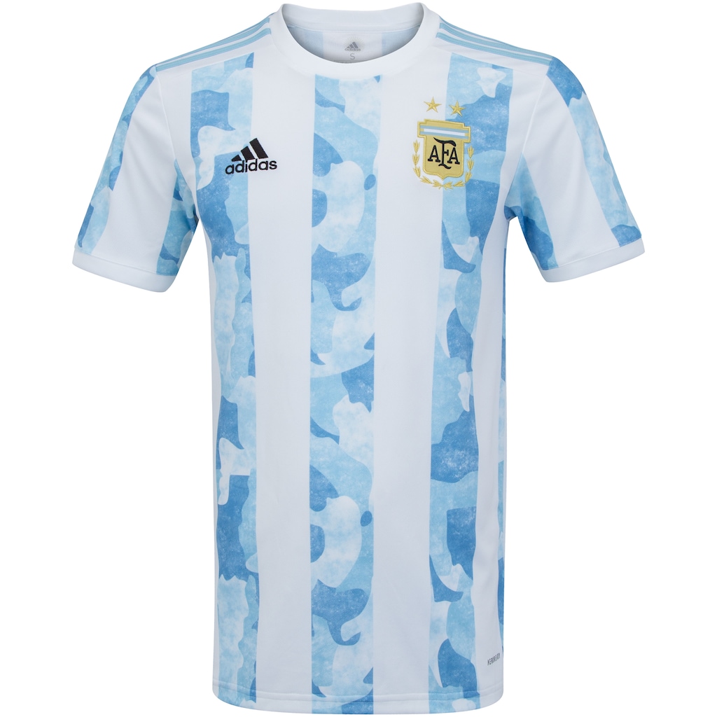 Camisa Seleção da Argentina adidas I 20/21 - Masculina - Foto 1